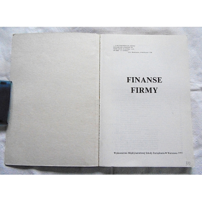 Pr.zb. FINANSE FIRMY