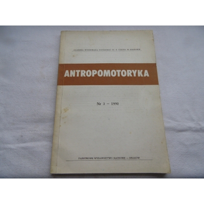 Pr.zb. ANTROPOMOTORYKA Nr 3-1990  101/13