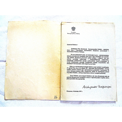 Pr.zb. KONSTYTUCJA  RZECZYPOSPOLITEJ  POLSKIEJ