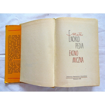 Pr.zb.  MAŁA ENCYKLOPEDIA EKONOMICZNA