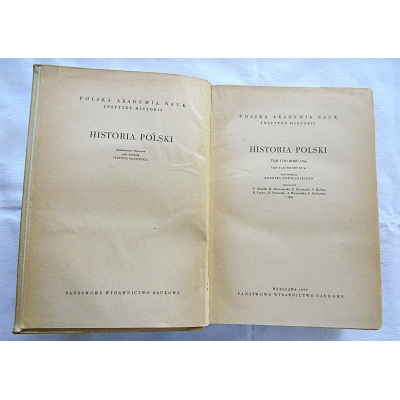 Pr.zb. HISTORIA POLSKI Tom I Część II do połowy XV wieku
