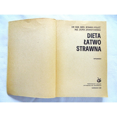Połeć R. DIETA  ŁATWO STRAWNA