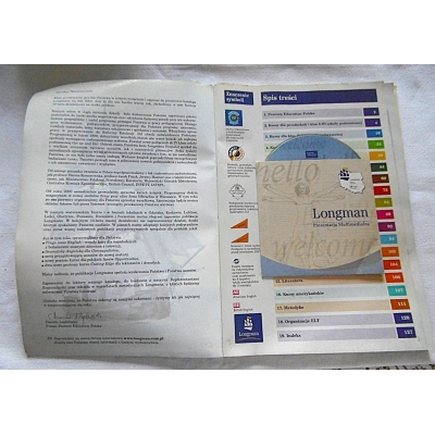 Pr.zb. KATALOG 2001  Materiały do nauki języka angielskiego + CD
