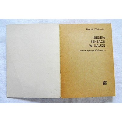 Płużański M. SIEDEM SENSACJI W NAUCE