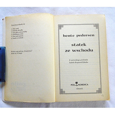 Pedersen B. STATEK ZE WSCHODU