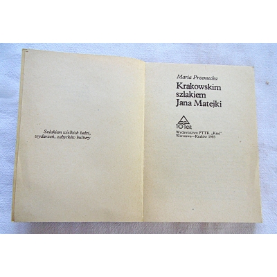 Przemecka M. KRAKOWSKIM SZLAKIEM JANA MATEJKI