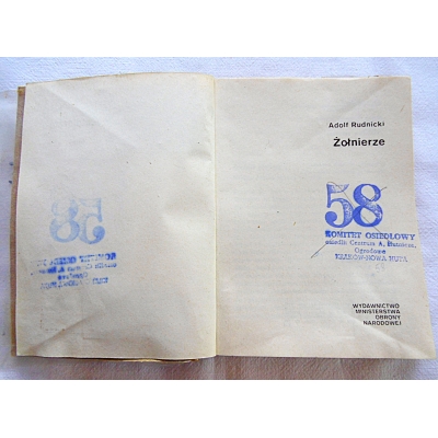 Rudnicki A. ŻOŁNIERZE  22/14