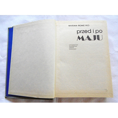 Romeyko M. PRZED I PO MAJU  206/9