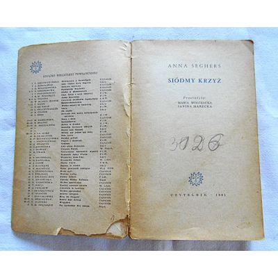Seghers A. SIÓDMY KRZYŻ   257/10