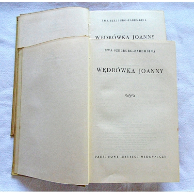Szelburg-Zarembina E. WĘDRÓWKA JOANNY