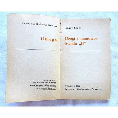 Sachs I. DROGI I MANOWCE ŚWIATA 