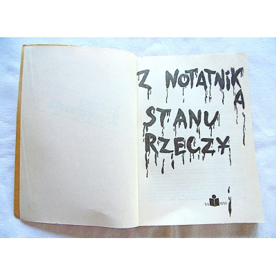 Szczypiorski A. Z NOTATNIKA STANU RZECZY  206/9