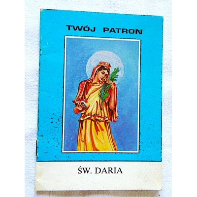 Sinka T. Ks. ŚWIĘTA DARIA  206/9