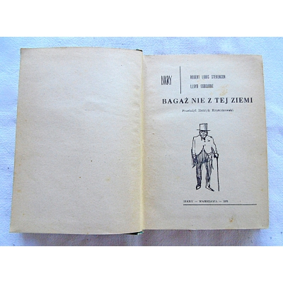 Stevenson R.L.  BAGAŻ NIE Z TEJ ZIEMI