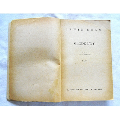 Shaw I. MŁODE LWY  Tom III