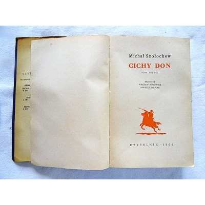 Szołochow M.  CICHY DON Tom III
