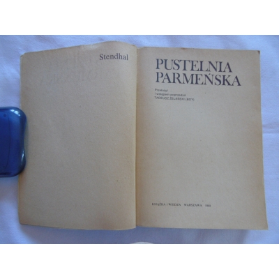 Stendhal PUSTELNIA PARMEŃSKA  206/9