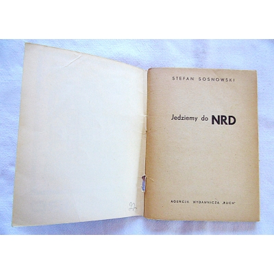 Sosnowski S. JEDZIEMY DO NRD  206/9