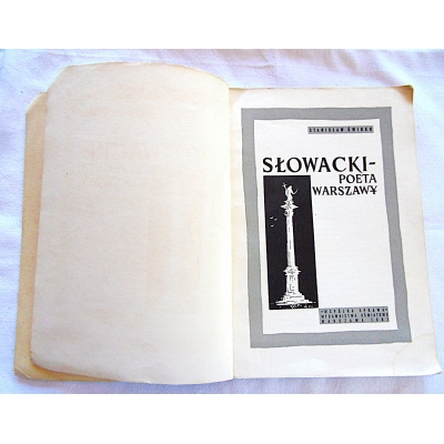 Świrko S. SŁOWACKI POETA WARSZAWY