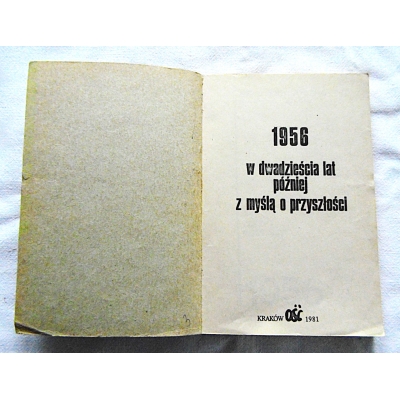 Pr.zb. 1956  W DWADZIEŚCIA LAT PÓŻNIEJ