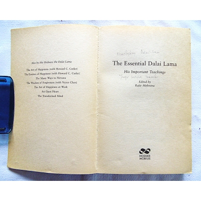 Pr.zb. THE ESSENTIAL DALAI LAMA  His Important Teachings