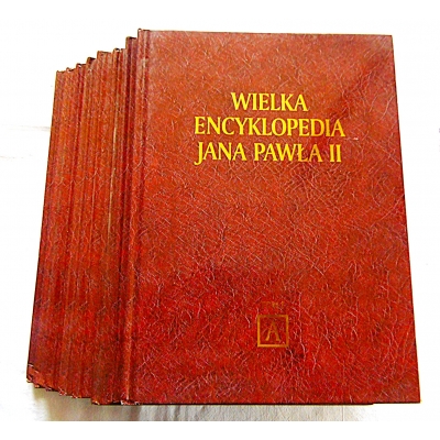 Pr.zb. WIELKA ENCYKLOPEDIA JANA PAWŁA II  8 tomów