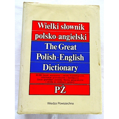 Stanisławski J. WIELKI SŁOWNIK POLSKO-ANGIELSKI  P - Ż