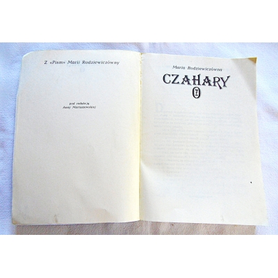 Rodziewiczówna M.  CZAHARY