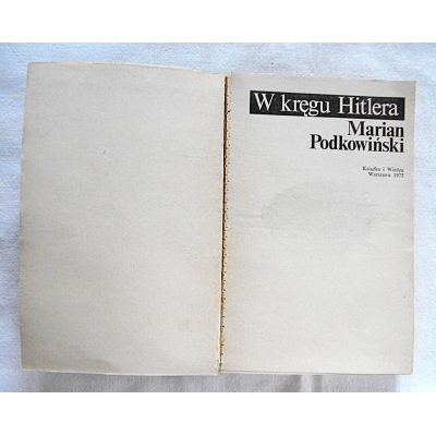 Podkowiński M. W KRĘGU HITLERA  111/9