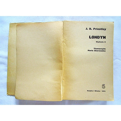Priestley  J.B.  LONDYN