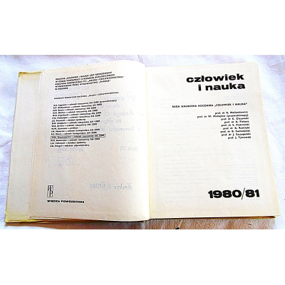 Pr.zb. CZŁOWIEK I NAUKA  1980/81   276/15