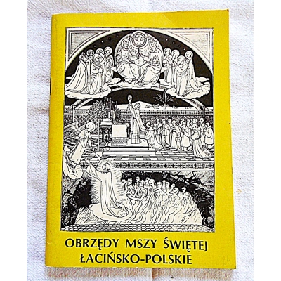 Pr.zb. OBRZĘDY MSZY ŚWIĘTEJ ŁACIŃSKO-POLSKIE
