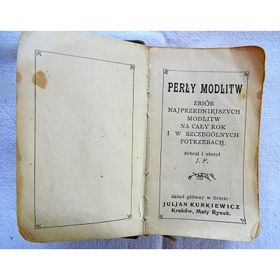 Pr.zb. PERŁY MODLITW  Zbiór najprzedniejszych modlitw na cały rok  i ...