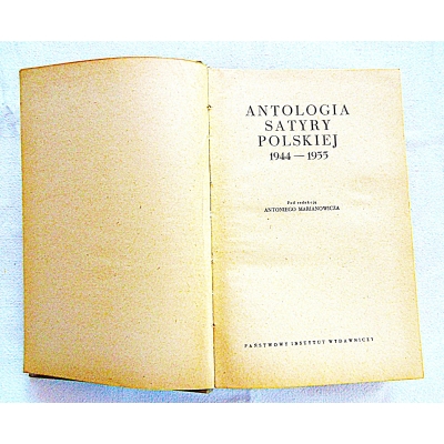 Pr.zb. ANTOLOGIA SATYRY POLSKIEJ 1944 - 1955