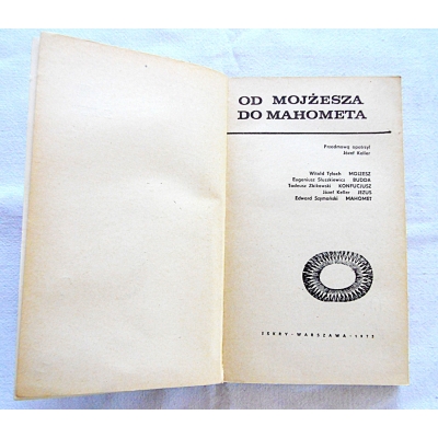 Pr.zb. OD MOJŻESZA DO MAHOMETA  111/9