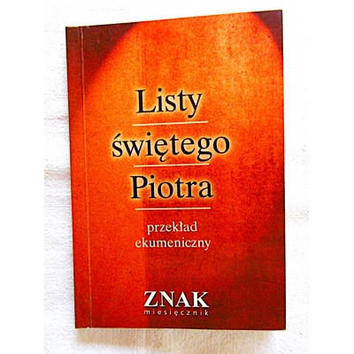 Pr.zb.  LISTY ŚWIĘTEGO PIOTRA  przekład ekumeniczny