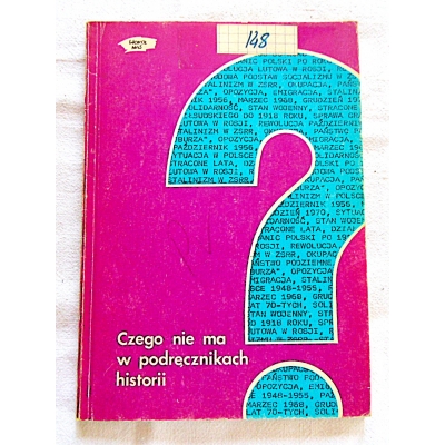 Pr.zb  CZEGO NIE MA W PODRĘCZNIKACH HISTORII