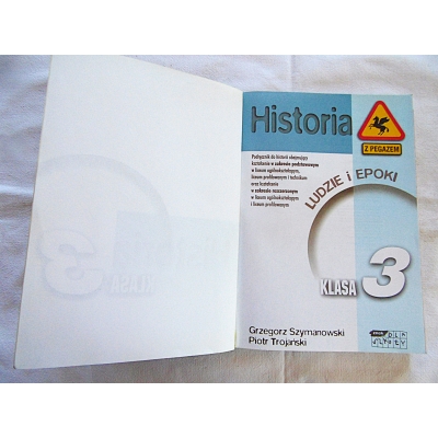 Szymanowski G. HISTORIA Ludzie i epoki  Klasa 3