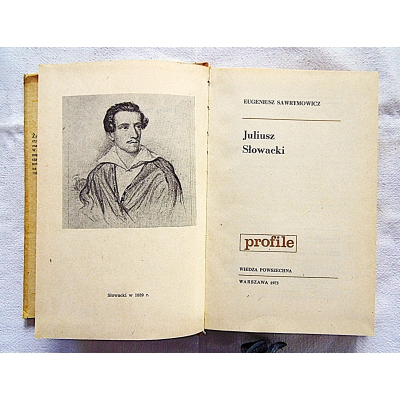 Sawrymowicz Eug.  JULIUSZ SŁOWACKI   572/13