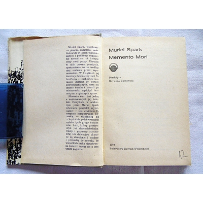Spark Muriel  MEMENTO MORI  62/9