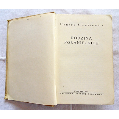 Sienkiewicz H.  RODZINA POŁANIECKICH