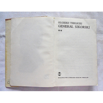 Terlecki O.  GENERAŁ SIKORSKI  Tom II  7/6