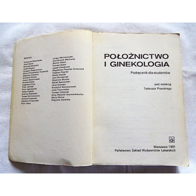 Pr.zb. POŁOŻNICTWO I GINEKOLOGIA Podręcznik dla studentów