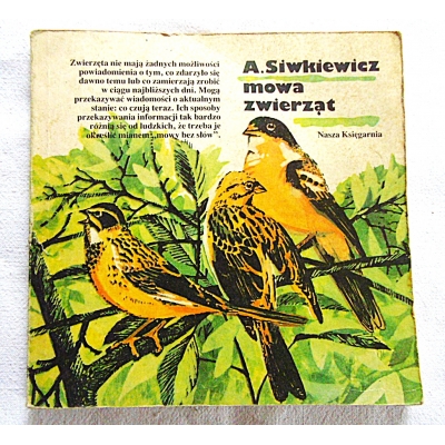 Siwkiewicz A. MOWA ZWIERZĄT