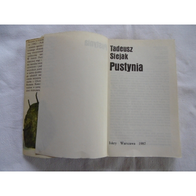 Siejak T. PUSTYNIA