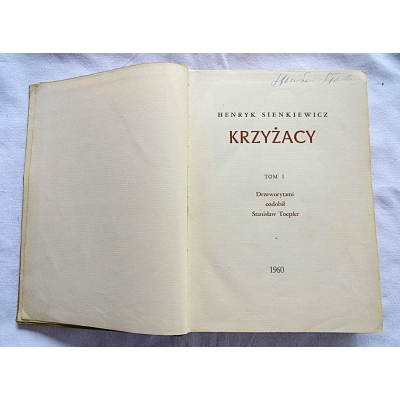 Sienkiewicz H. KRZYŻACY  Tom I