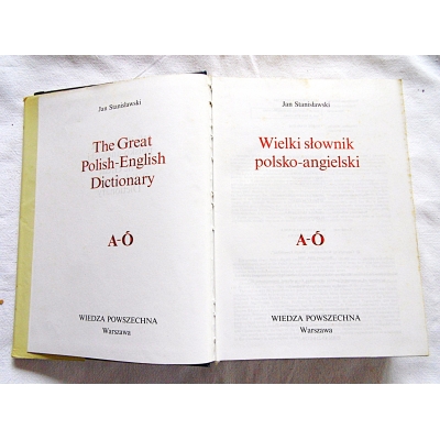 Stanisławski J. WIELKI SŁOWNIK POLSKO-ANGIELSKI A - Ó  85 000 haseł