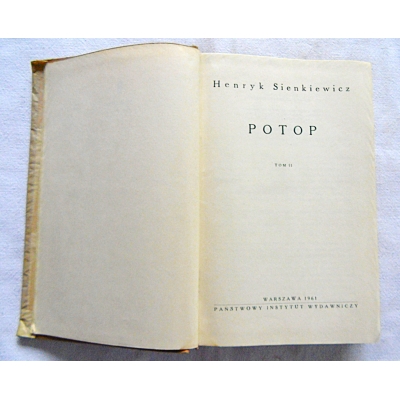 Sienkiewicz H. POTOP Tom 1 i 2