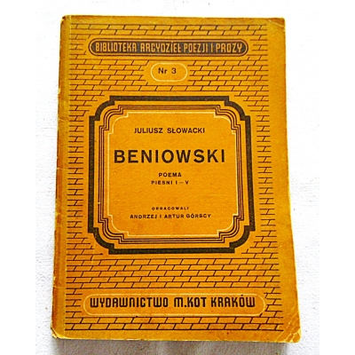 Slowacki J. BENIOWSKI Poema