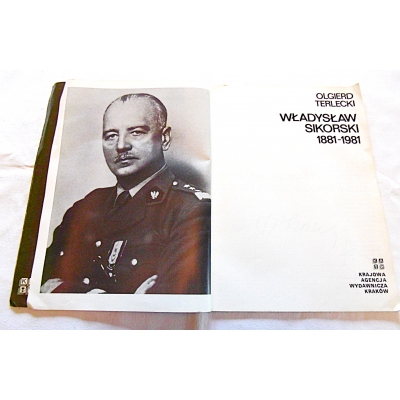 Terlecki O. WŁADYSŁAW SIKORSKI 1881-1981  66/05